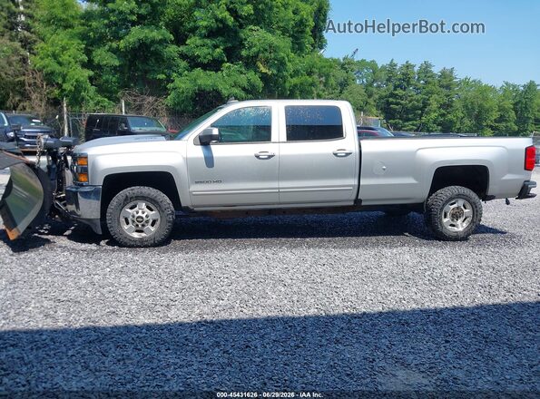 1GC1KVEY0JF119949 2018 CHEVROLET SILVERADO Silver 