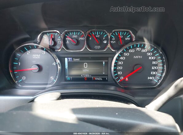 1GC1KVEY0JF119949 2018 CHEVROLET SILVERADO Silver Вид задніх сидінь