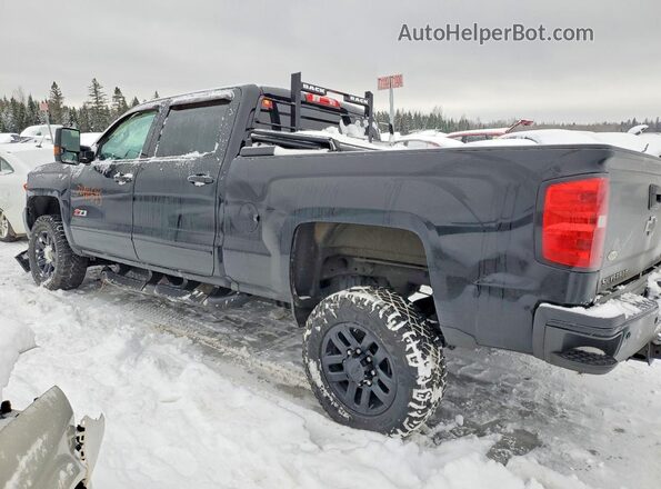 1GC1KVEY7JF282100 2018 CHEVROLET SILVERADO Black Rear left