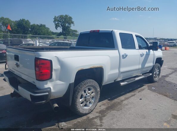 1GC1KWE81GF240035 2016 CHEVROLET SILVERADO Белый Задняя правая четверть