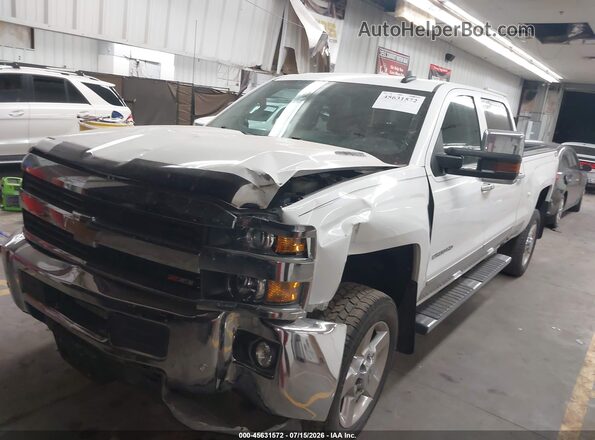1GC1KWE82GF102763 2016 CHEVROLET SILVERADO White წინა მარცხენა ხედი სამი მეოთხედიდან