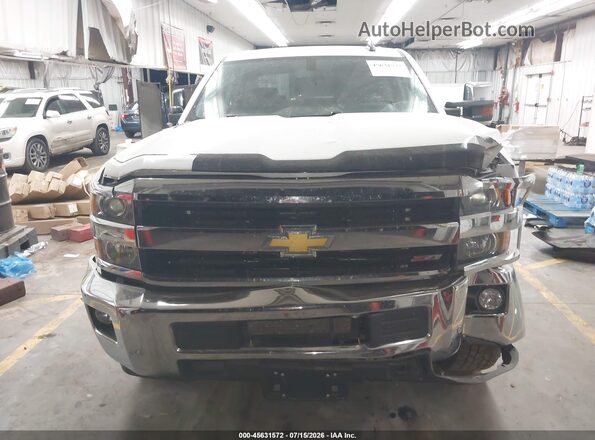 1GC1KWE82GF102763 2016 CHEVROLET SILVERADO White ხელსაწყოთა პანელის ხედი