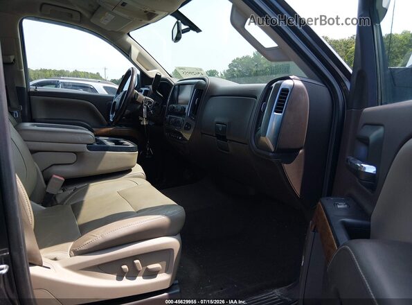 1GC1KWE85GF184116 2016 CHEVROLET SILVERADO Gray Widok wnętrza z przodu