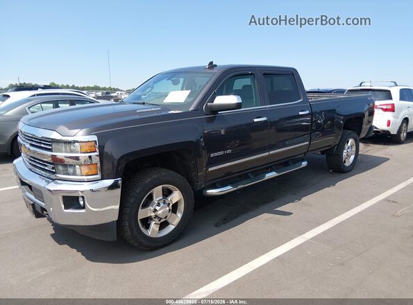 1GC1KWE85GF184116 2016 CHEVROLET SILVERADO Gray Przód lewy