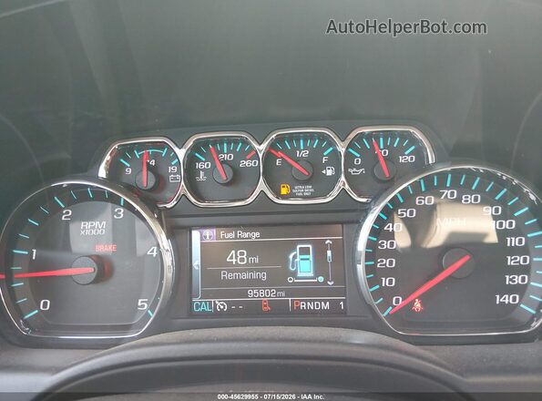 1GC1KWE85GF184116 2016 CHEVROLET SILVERADO Gray Widok tylnych siedzeń