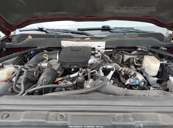 1GC1KWE87GF169200 2016 CHEVROLET SILVERADO Maroon უკანა ხედი