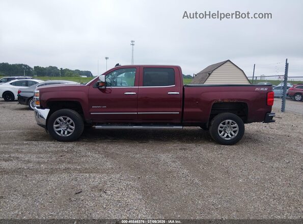 1GC1KWE87GF169200 2016 CHEVROLET SILVERADO Maroon სალონის 360-გრადუსიანი ხედი