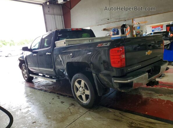 1GC1KWEG2GF198434 2016 CHEVROLET SILVERADO Black უკანა მარცხენა