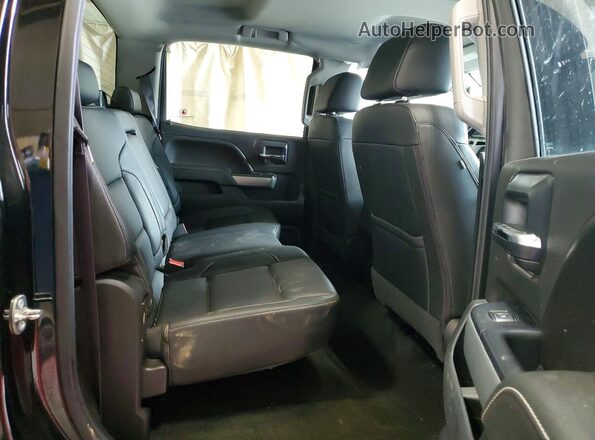 1GC1KWEG2GF198434 2016 CHEVROLET SILVERADO Black უკანა სავარძლების ხედი