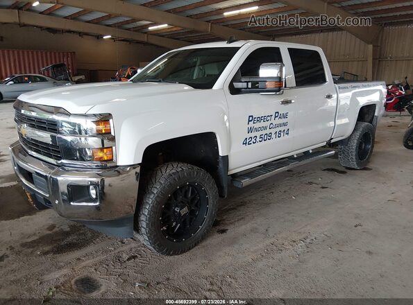 1GC1KWEG3GF218898 2016 CHEVROLET SILVERADO White Առջևի ձախ երեք քառորդ տեսարան