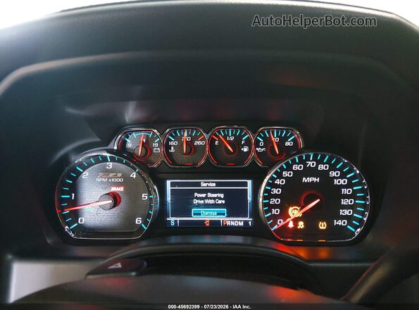 1GC1KWEG3GF218898 2016 CHEVROLET SILVERADO White Հետևի նստատեղերի տեսք