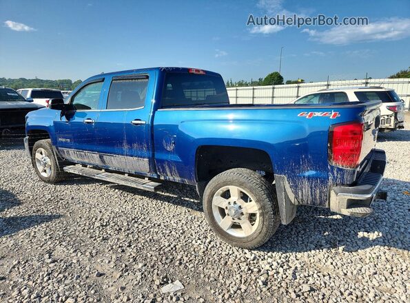 1GC1KWEG8GF250195 2016 CHEVROLET SILVERADO Blue Trasero izquierdo