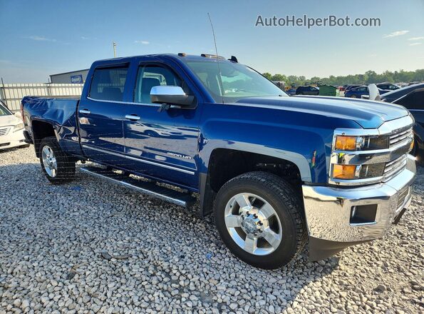 1GC1KWEG8GF250195 2016 CHEVROLET SILVERADO Blue Delantero derecho