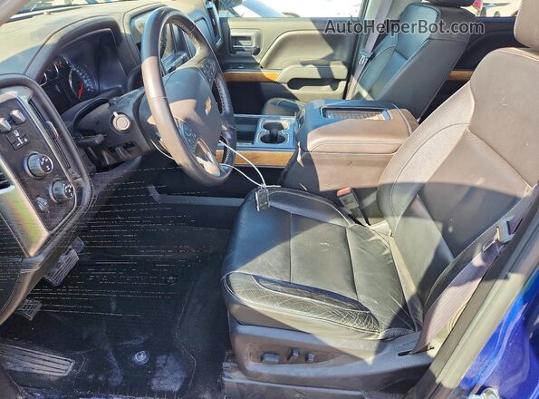 1GC1KWEG8GF250195 2016 CHEVROLET SILVERADO Blue Vista interior delantera