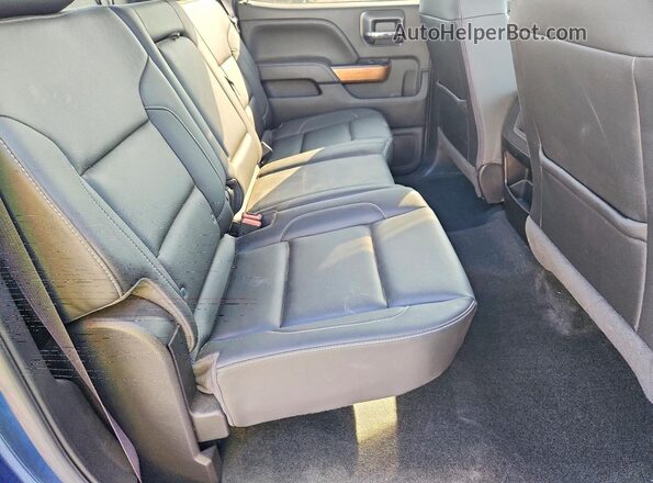 1GC1KWEG8GF250195 2016 CHEVROLET SILVERADO Blue Vista de los asientos traseros