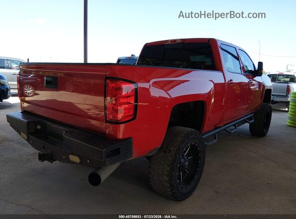 1GC1KWEY0JF263572 2018 CHEVROLET SILVERADO Red Հետևի աջ