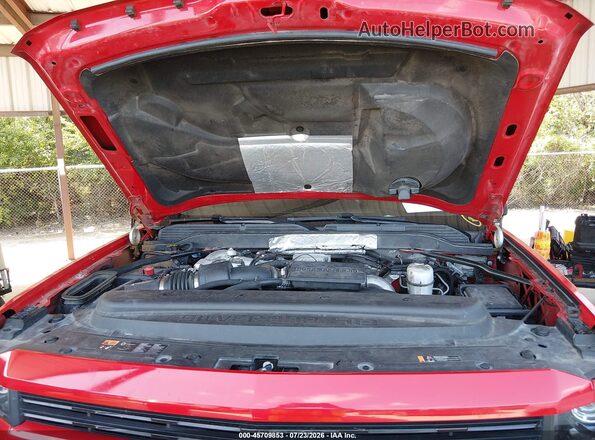 1GC1KWEY0JF263572 2018 CHEVROLET SILVERADO Red Հետևի տեսք