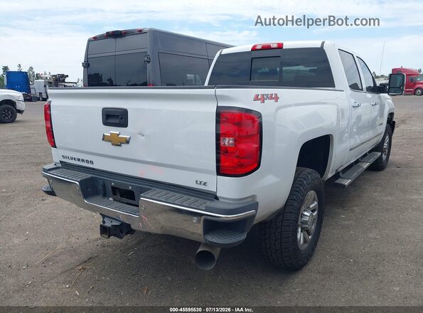 1GC1KWEY2JF233618 2018 CHEVROLET SILVERADO White Trasero derecho