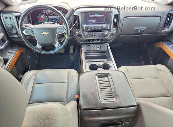 1GC1KWEY5JF124263 2018 CHEVROLET SILVERADO White Вид панелі приладів
