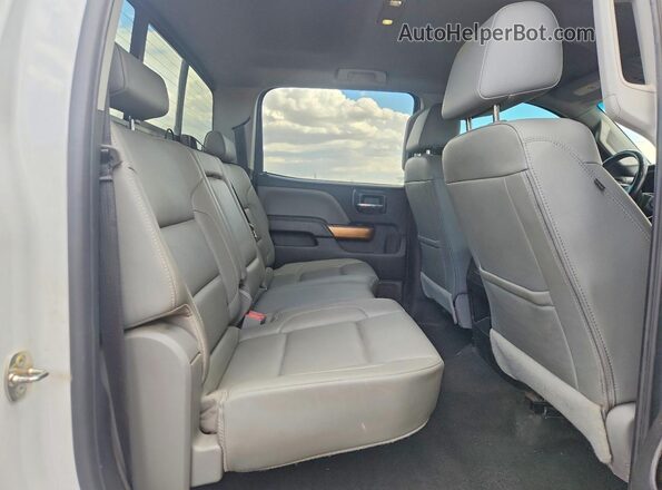 1GC1KWEY5JF124263 2018 CHEVROLET SILVERADO White Вид задніх сидінь