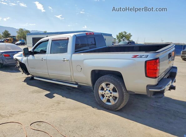 1GC1KWEY6JF263317 2018 CHEVROLET SILVERADO Silver Rear left
