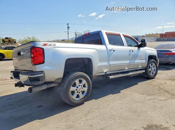 1GC1KWEY6JF263317 2018 CHEVROLET SILVERADO Silver Rear right