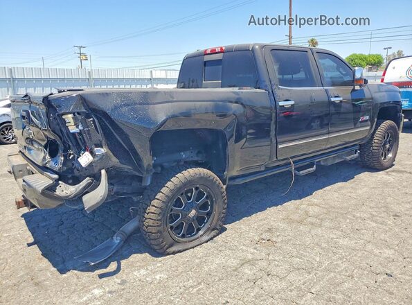 1GC1KWEY8HF111176 2017 CHEVROLET SILVERADO Black Tył prawy