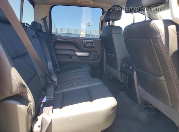 1GC1KWEY8HF111176 2017 CHEVROLET SILVERADO Black Widok tylnych siedzeń