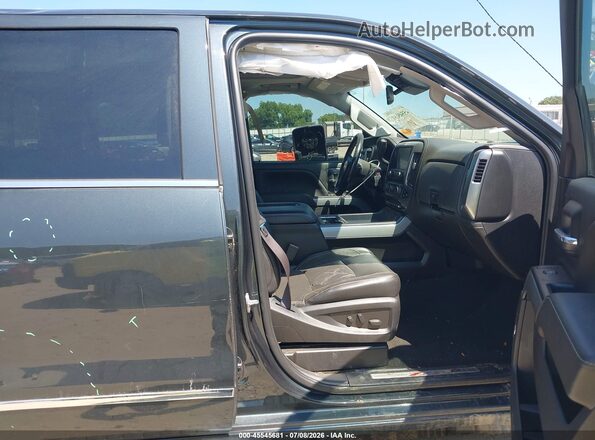 1GC1KWEY9HF202084 2017 CHEVROLET SILVERADO Gray Widok wnętrza z przodu