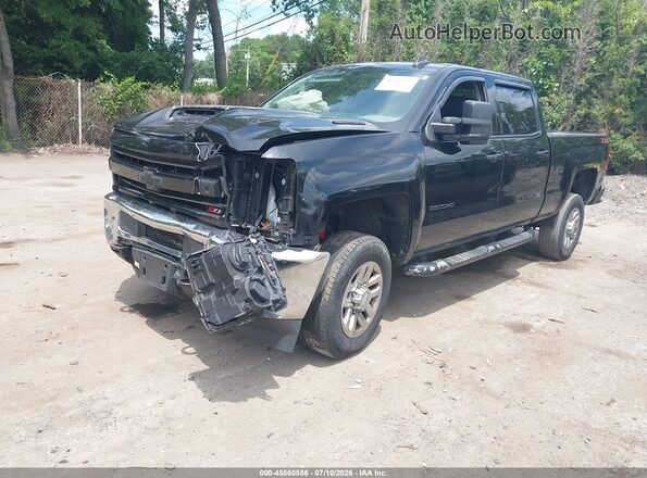 1GC1KWEY9JF147349 2018 CHEVROLET SILVERADO Black Առջևի ձախ երեք քառորդ տեսարան