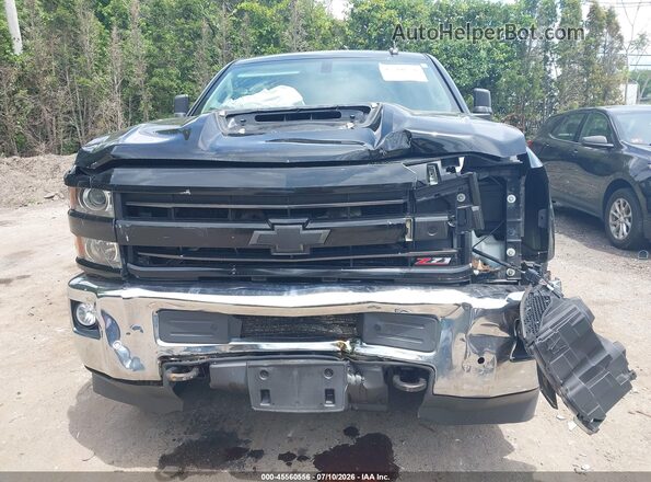 1GC1KWEY9JF147349 2018 CHEVROLET SILVERADO Black Դիմացի տեսք