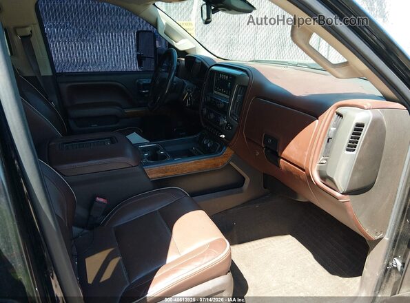 1GC1KXE82GF146428 2016 CHEVROLET SILVERADO Черный Вид салона спереди