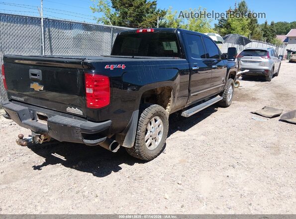 1GC1KXE82GF146428 2016 CHEVROLET SILVERADO Черный Задняя правая четверть