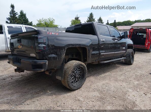 1GC1KXEY2JF158019 2018 CHEVROLET SILVERADO Black უკანა მარჯვენა