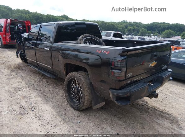 1GC1KXEY2JF158019 2018 CHEVROLET SILVERADO Black უკანა მარცხენა