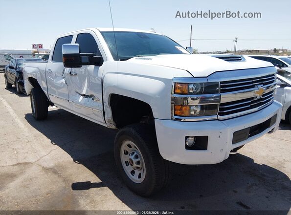 1GC1KXEY9HF196714 2017 CHEVROLET SILVERADO White Vista interior trasera