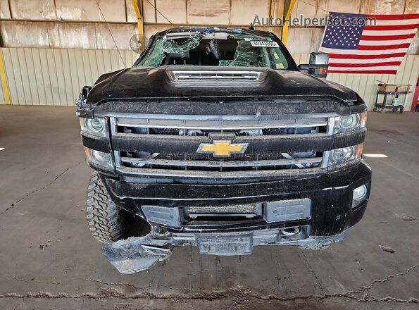 1GC1KXEY9JF101557 2018 CHEVROLET SILVERADO Black Դիմացի տեսք
