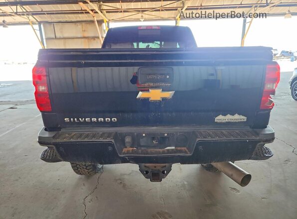 1GC1KXEY9JF101557 2018 CHEVROLET SILVERADO Black Հետևի տեսք
