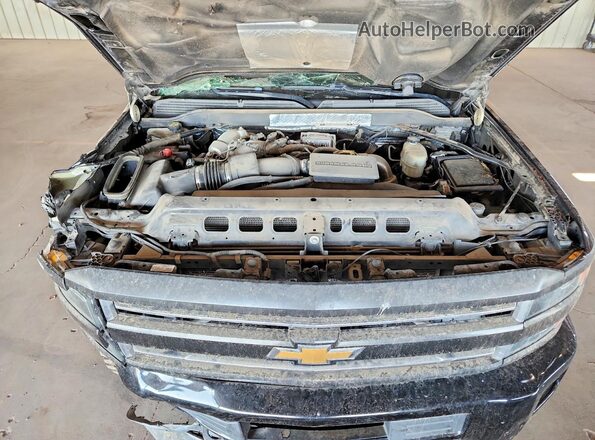 1GC1KXEY9JF101557 2018 CHEVROLET SILVERADO Black Սալոնի հետևի տեսք