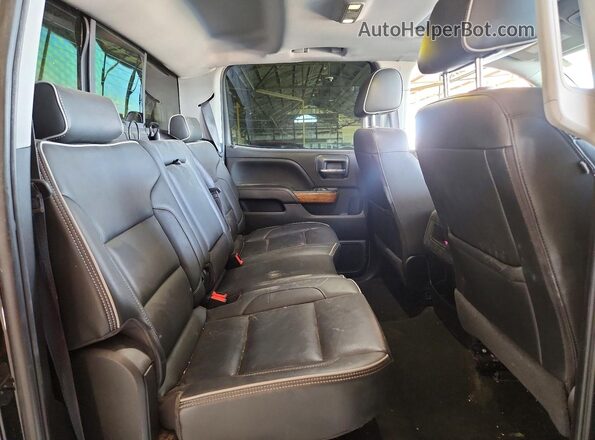 1GC1KXEY9JF101557 2018 CHEVROLET SILVERADO Black Հետևի նստատեղերի տեսք