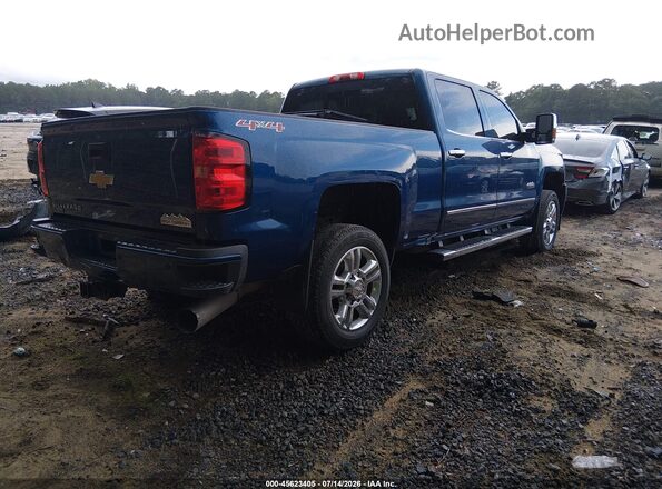 1GC1KXEYXHF118975 2017 CHEVROLET SILVERADO Blue Tył prawy