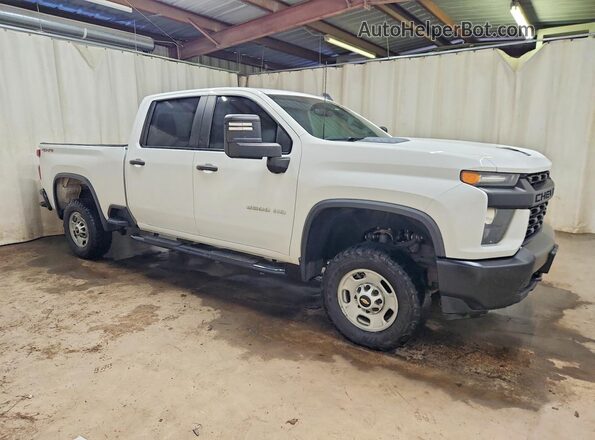 1GC1YLE70PF175926 2023 CHEVROLET SILVERADO White Передня права чверть