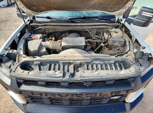 1GC1YLE70PF175957 2023 CHEVROLET SILVERADO White უკანა სალონის ხედი