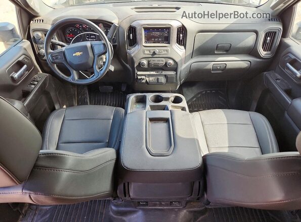 1GC1YLE70PF175957 2023 CHEVROLET SILVERADO White წინა პანელის ხედი
