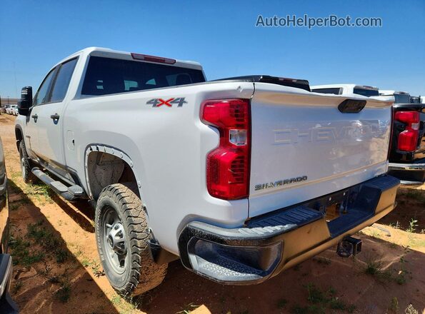 1GC1YLE70PF175988 2023 CHEVROLET SILVERADO White Задня ліва чверть