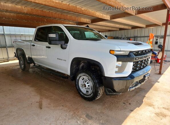 1GC1YLE70PF175988 2023 CHEVROLET SILVERADO White Передня права чверть