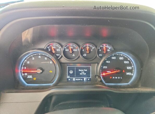 1GC1YLE70PF175988 2023 CHEVROLET SILVERADO White Вид щитка приладів