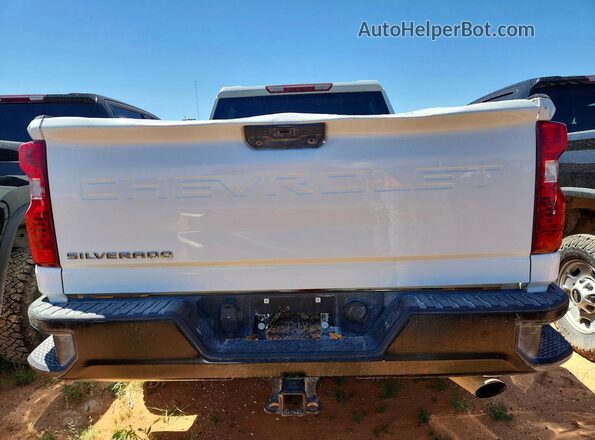 1GC1YLE70PF175988 2023 CHEVROLET SILVERADO White Вид ззаду