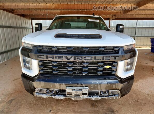 1GC1YLE70PF175988 2023 CHEVROLET SILVERADO White Вид спереду