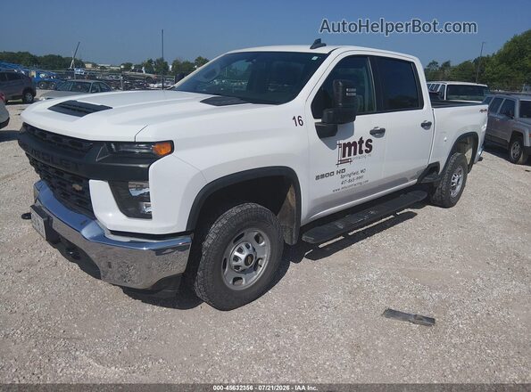 1GC1YLE72PF135332 2023 CHEVROLET SILVERADO White Vista tres cuartos delantera izquierda